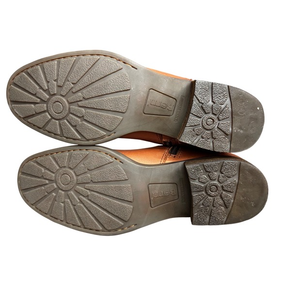 Born Saddler Women Sz  8.5  KneeHigh Riding Boots Brown Leather Equestrian Prep - Picture 10 of 10